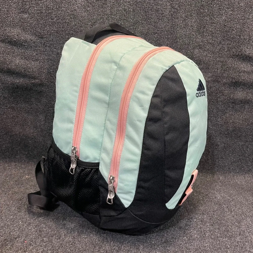 Adidas 141344C 31L Daypack Pink / Black / Mint Green Journal Laptop Backpack‎
